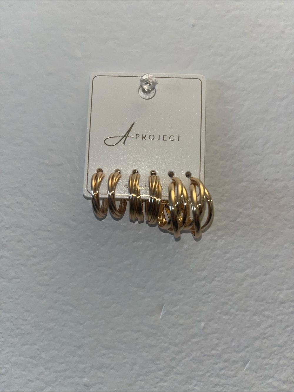 Gold Hoop Earring Set - Mixed Sizes